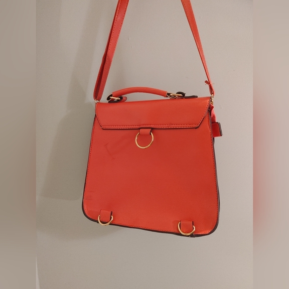 Magenta Back Pack Satchel Bag - Picture 5 of 12